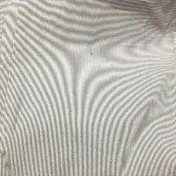 Khaki Pinstripe Trouser Banana Rebublic Size 2 Stretch - Picture 8 of 8